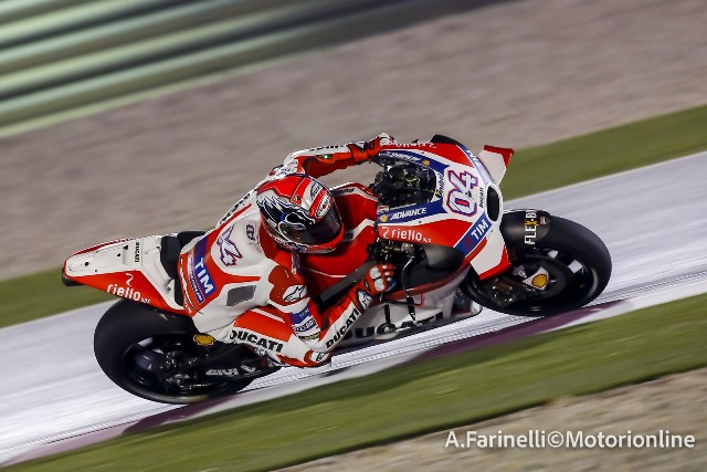 MotoGP Test Qatar: Andrea Dovizioso “Giornata molto produttiva, sono davvero soddisfatto”