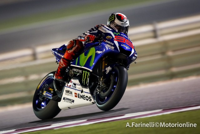 MotoGP Test Qatar: Jorge Lorenzo “Anche se non ho fatto alcun miglioramento sono sempre tra i primi”