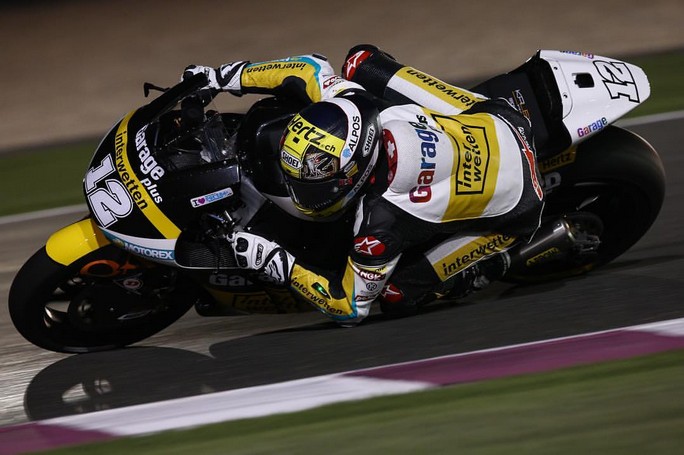 Moto2 Qatar: Luthi vince davanti ad un “penalizzato” Morbidelli, sul podio Salom e Corsi