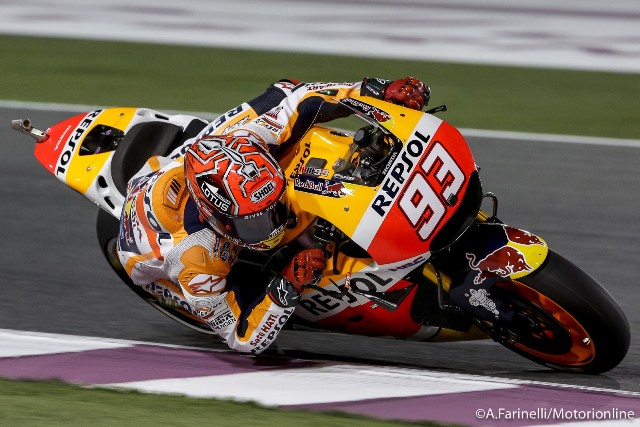 MotoGP Qatar: Marc Marquez “Buono il feeling e poi sono direttamente in Q2, ottima notizia”