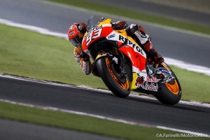 MotoGP Qatar, Warm Up: Marquez al Top, Rossi è quarto