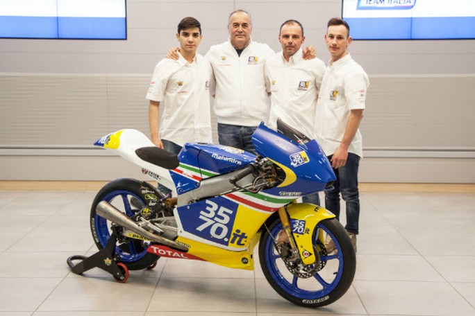 Moto3: Presentato il Team Italia 2016