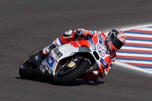 MotoGP Argentina: Andrea Dovizioso “Tanto lavoro da fare, ma la posizione di oggi non è reale”