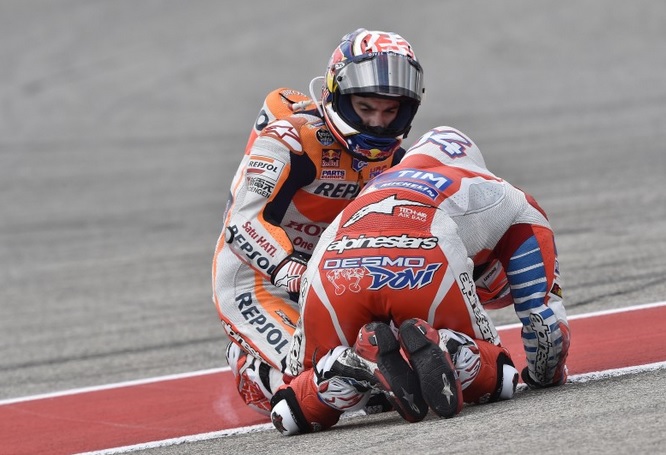 MotoGP Austin: Dani Pedrosa “Ho fatto un piccolo errore, meno male che Dovizioso sta bene”