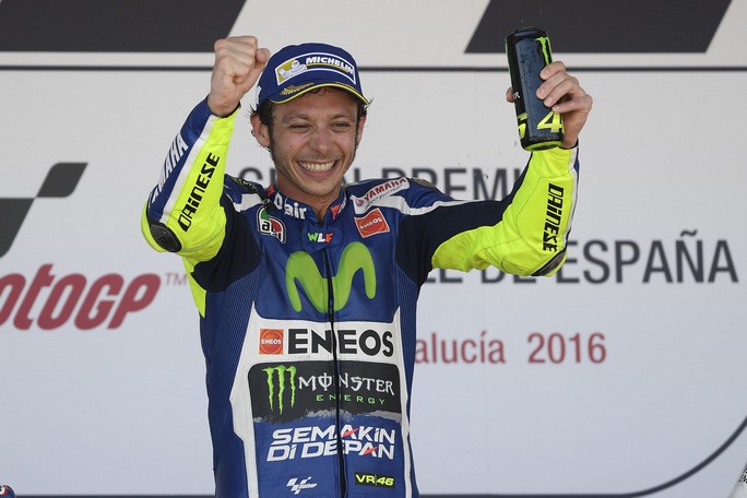 MotoGP Jerez: Valentino Rossi, “Vincere qui è come farlo al Camp Nou”