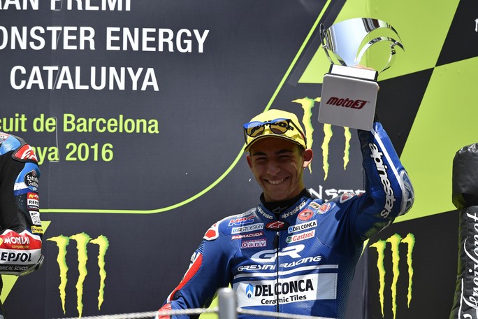 Moto3 Barcellona: splendido podio per Bastianini, anche Di Giannatonio nella top-10