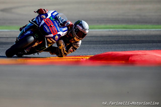 MotoGP Aragon: Jorge Lorenzo “E’ andata bene, stamattina credevo di finire 6° o 7°”