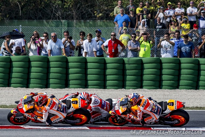 MotoGP Misano: Marc Marquez, “Gara complicata, più facile cadere che salire sul podio”