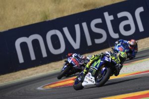 MotoGP Aragon: Valentino Rossi, “Ho sperato di vincere, ma Marquez era troppo veloce”