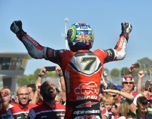 Superbike Jerez, Gara1: quarta vittoria su cinque per Chaz Davies