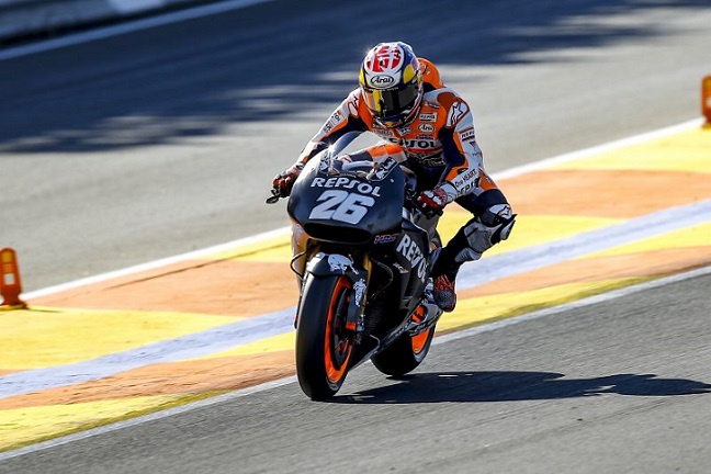 MotoGP Test Valencia: Dani Pedrosa “Nonostante non sia al top ho provato bene la nuova moto”