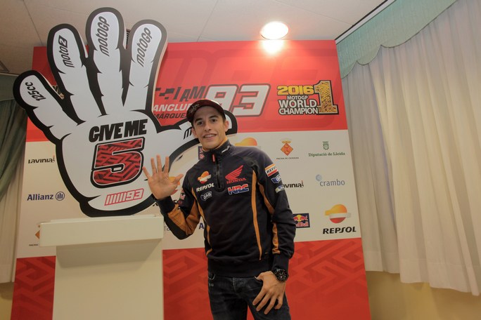 MotoGP: Marc Marquez, “Rivali per il titolo 2017? Più Rossi e Vinales che Lorenzo”