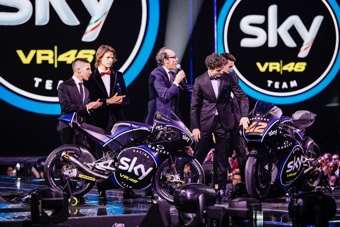 Svelate a X Factor le livree 2017 dello Sky Racing Team VR46