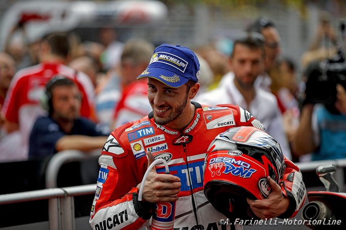 MotoGP: Dovizioso, “Rossi e Marquez favoriti per il titolo, ma occhio a Vinales”