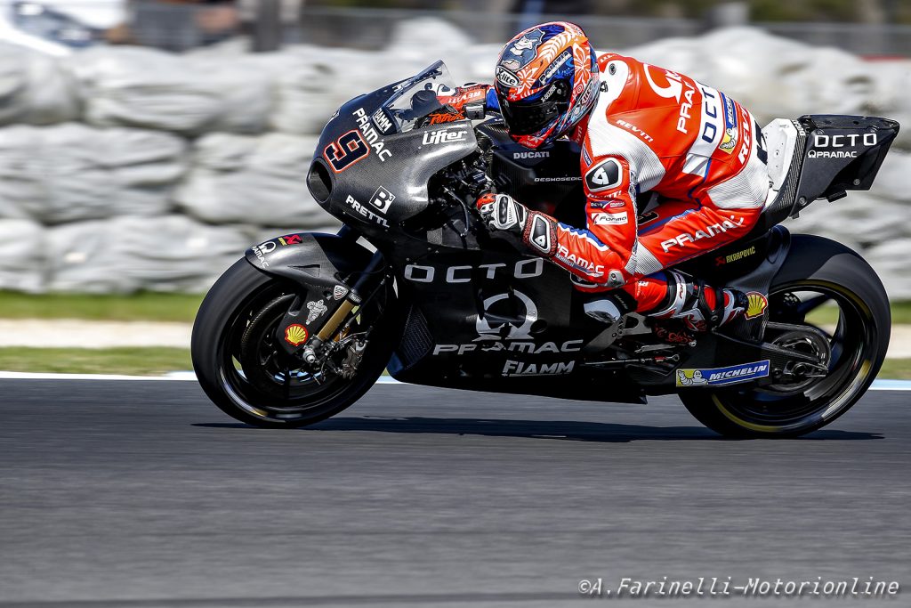 MotoGP: Test Phillip Island Day 2, Danilo Petrucci: “Non abbiamo sfruttato la gomma nel giro veloce”