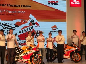 MotoGP: Honda presenta a Jakarta la nuova RC213V
