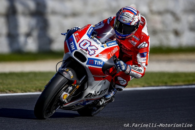 MotoGP: Test Phillip Island Day 2, Andrea Dovizioso “Oggi è stata una giornata piuttosto positiva”