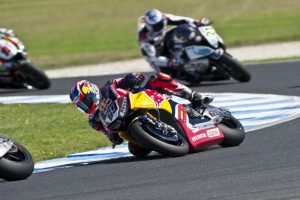 Superbike, Round Phillip Island, Gara2: fine settimana difficile per il team Red Bull Honda