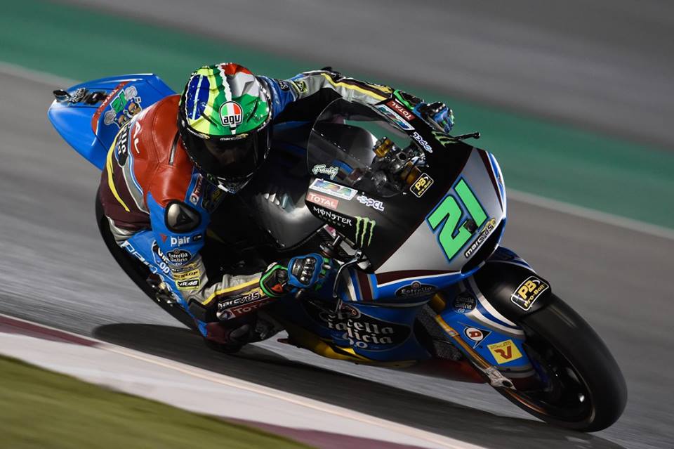 Moto2 Qatar Warm Up: Morbidelli domina l’ultima sessione prima del GP del Qatar