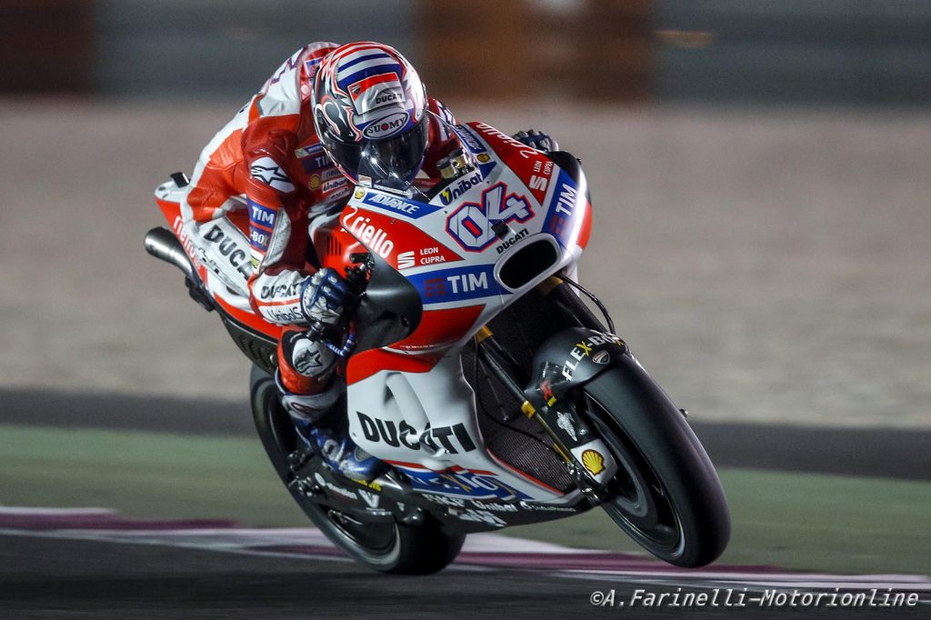 MotoGP | Qatar, Day 1: Andrea Dovizioso, “Fuori dalla top ten per un mio errore”
