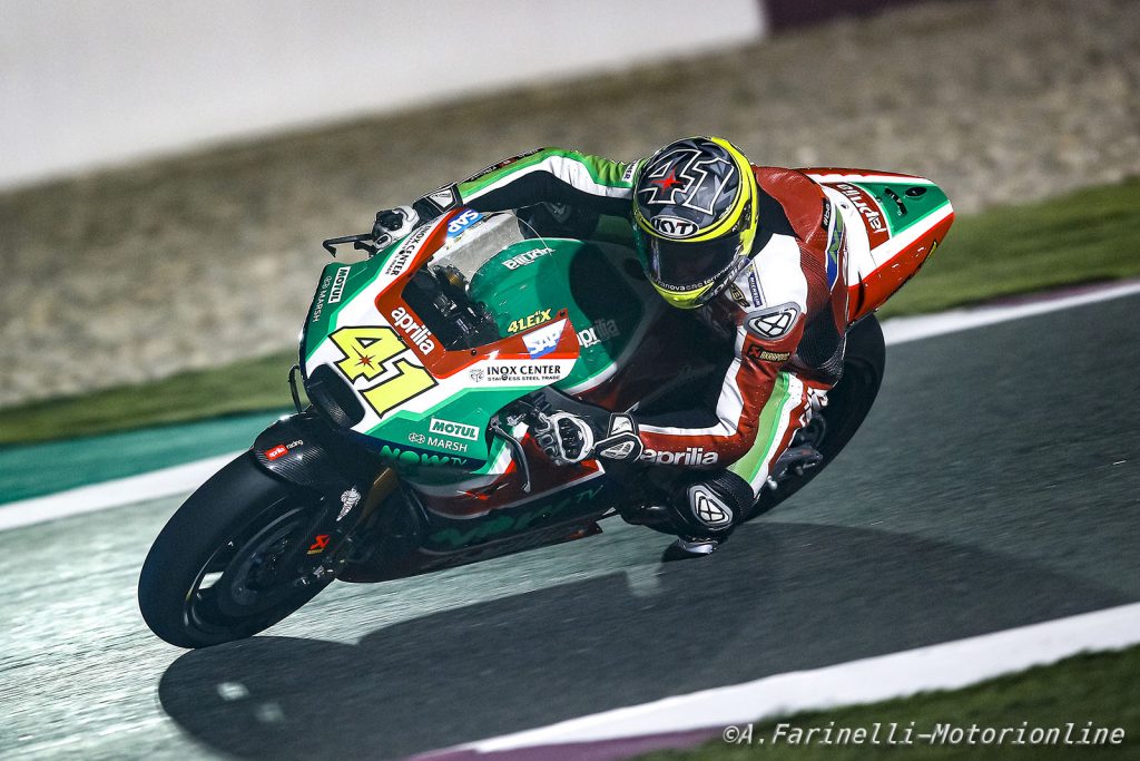MotoGP | Qatar, Day 2: Aleix Espargarò, “Soddisfatto del passo gara e del setting della moto”