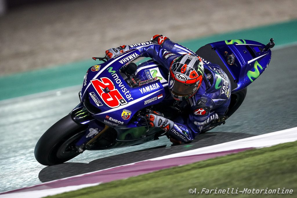 MotoGP Qatar, Qualifiche: Vinales si aggiudica la pole senza scendere in pista