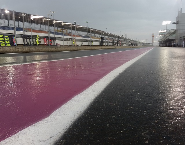 Moto2 Moto3 Test Qatar: Piove nel deserto, giornata annullata