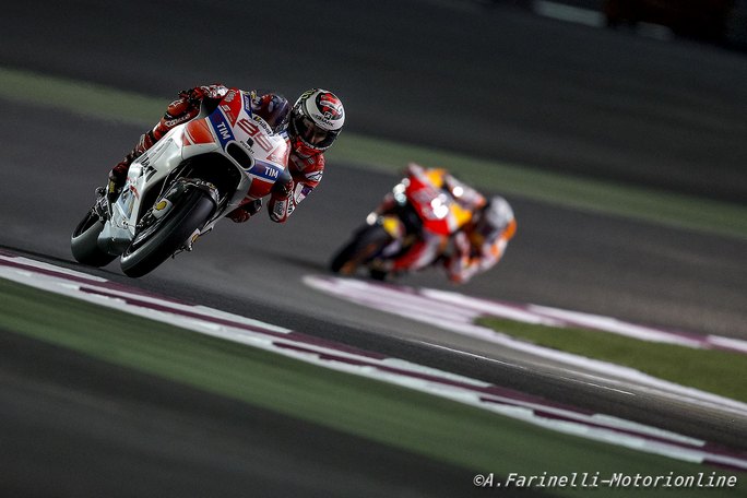 MotoGP Test Qatar Day 2: Lorenzo, “Stiamo facendo progressi”