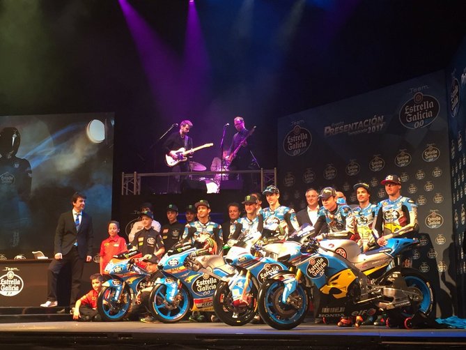 MotoGP: Presentato il Team Estrella Galicia