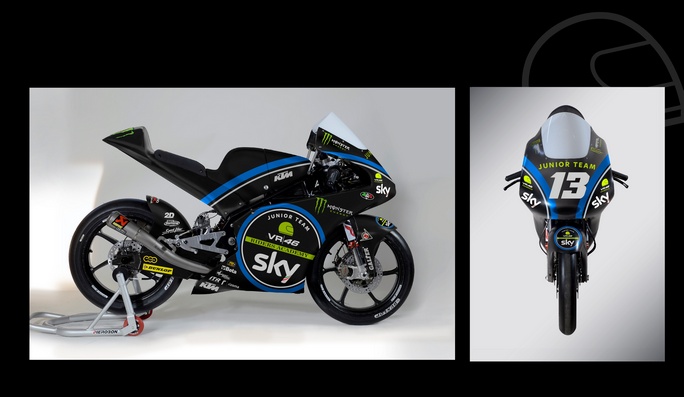 Moto3: Nuova partnership tra Sky e la VR46 di Valentino Rossi