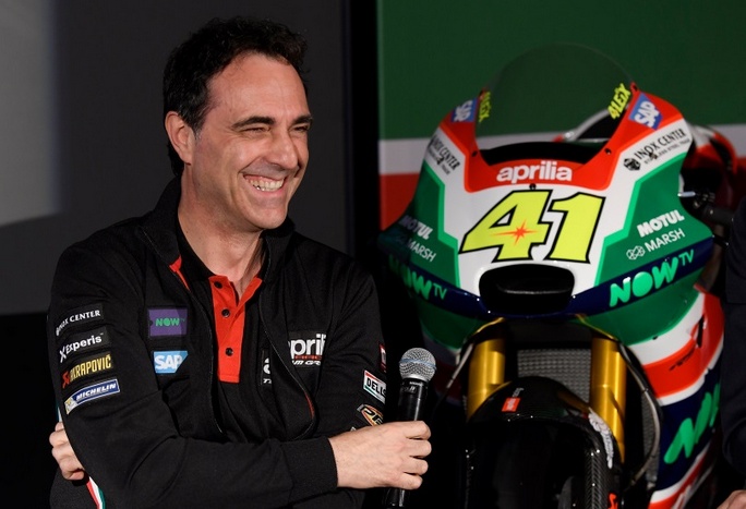 MotoGP: Romano Albesiano, “L’obiettivo Aprilia è la Top Five”