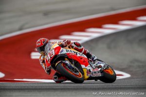 MotoGP Stati Uniti, QP: Marquez “piega” Vinales, è sua la pole, Rossi in prima fila