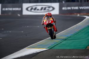 MotoGP Le Mans: Marquez, “Ho avuto un piccolo problema con il secondo pneumatico”