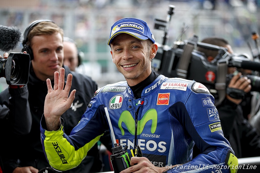 MotoGP: Ricoverato Valentino Rossi per un lieve trauma toracico e addominale