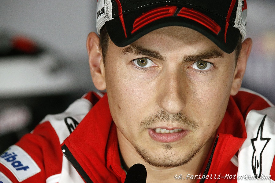 MotoGP Jerez: Lorenzo, “L’obiettivo di domenica sarà essere la prima Ducati al traguardo”