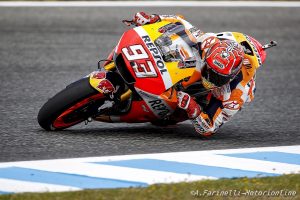 MotoGP Jerez: Marquez, “Ho fatto 2 giri buoni ma all’ultimo ho fatto un errore”