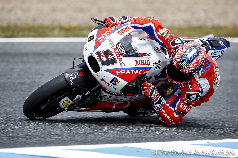 MotoGP Jerez: Petrucci, “In Q1 ho avuto solo una chance la gomma posteriore aveva qualche problema”
