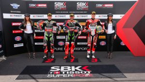 Superbike, Pata UK Round, Tissot-Superpole: Sykes firma pole e record
