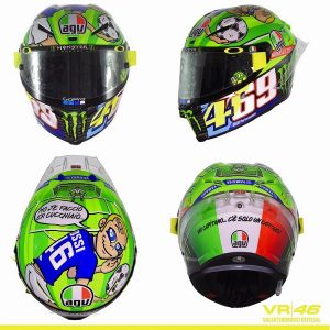 MotoGP Mugello: Valentino Rossi svela il nuovo casco