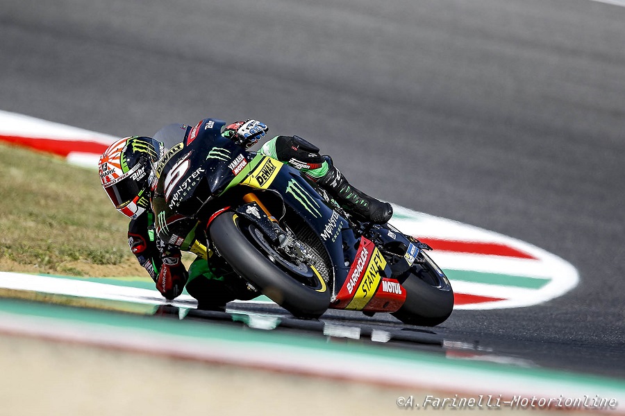 MotoGP Mugello, FP4: Zarco si prende l’ultima sessione, caduta per Rossi