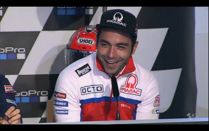 MotoGP Sachsenring Press Conference: Petrucci, “Ora vado forte anche sull’asciutto”