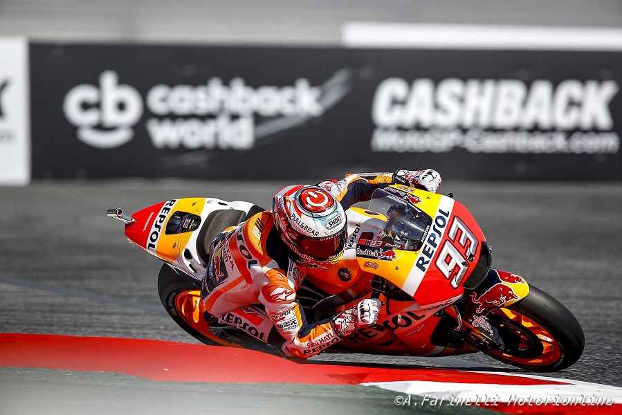 MotoGP Barcellona: Marquez, “Se non fossi caduto ieri, sarei caduto oggi”