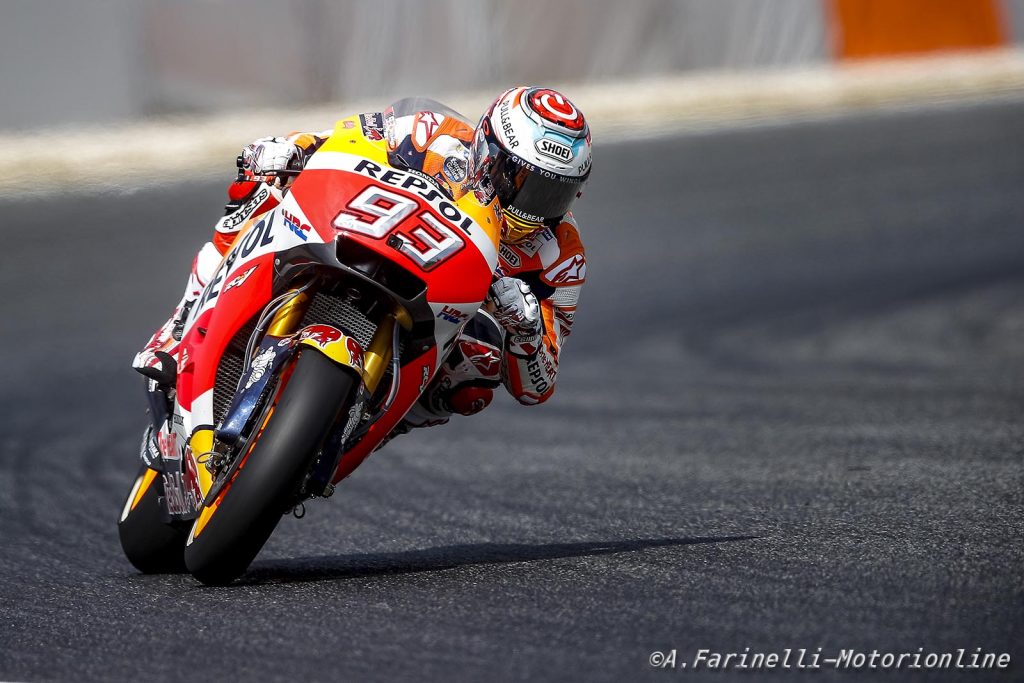 MotoGP Test Barcellona: Marquez, “Ho sorriso di nuovo, almeno su questa pista”