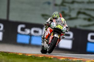 MotoGP Sachsenring QP: Crutchlow, “Vorrei prendere parte a una tripletta Honda domani”