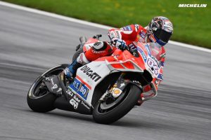 MotoGP Austria, FP2: Dovizioso porta la Ducati al vertice, Rossi fuori dalla Top Ten