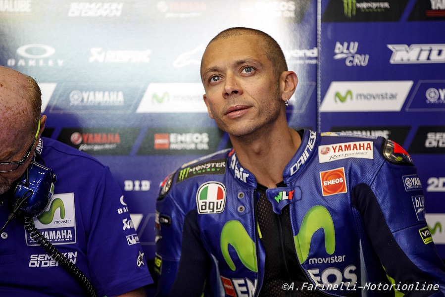 Incidente Valentino Rossi: comunicato ufficiale Yamaha
