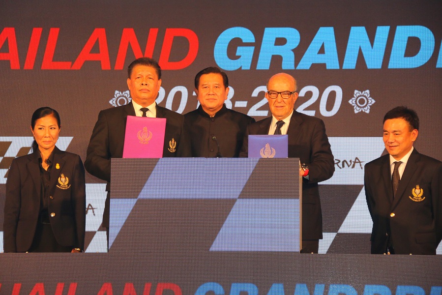 MotoGP Thailandia: Firmato il contratto fino al 2020