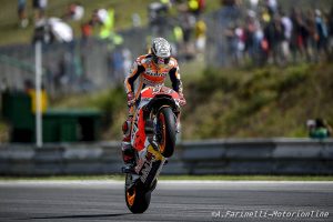 MotoGP Brno, Qualifiche: Marquez in pole, “Possiamo lottare sia sull’asciutto che sul bagnato”