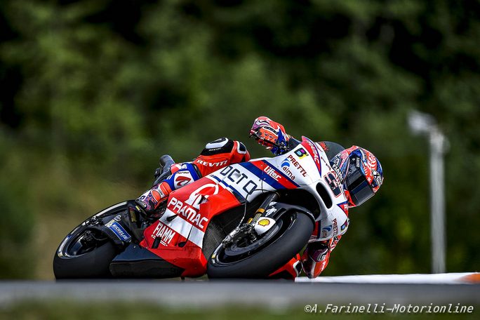 MotoGP Brno QP: Petrucci, “In gara non utilizzeremo la nuova carena”