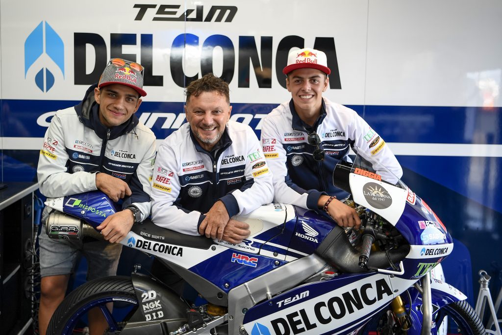 Moto3: Del Conca Gresini Racing conferma Di Giannantonio e Martin